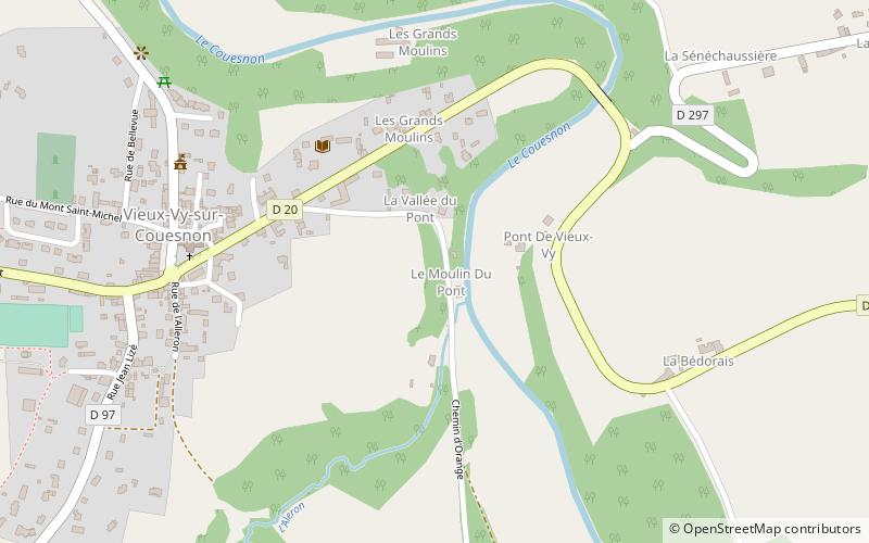 Vieux-Vy-sur-Couesnon location map