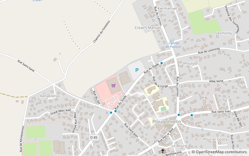 Centre Kéraudy location map