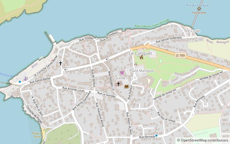 Le Conquet location map