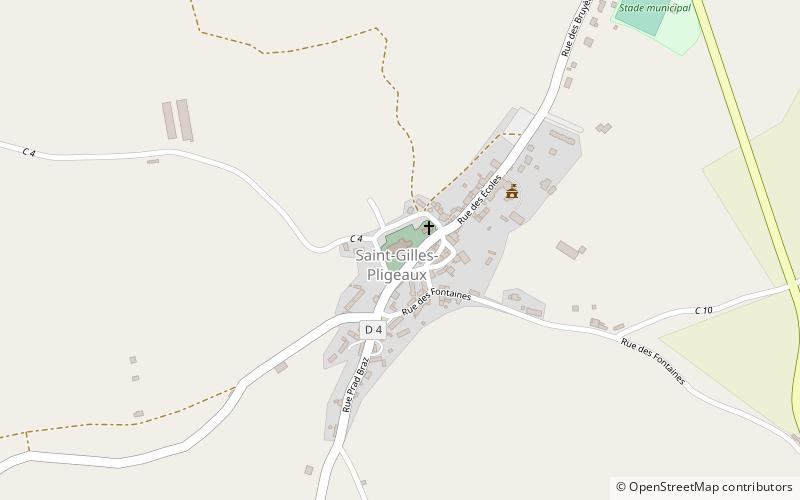 Saint-Gilles Church location map