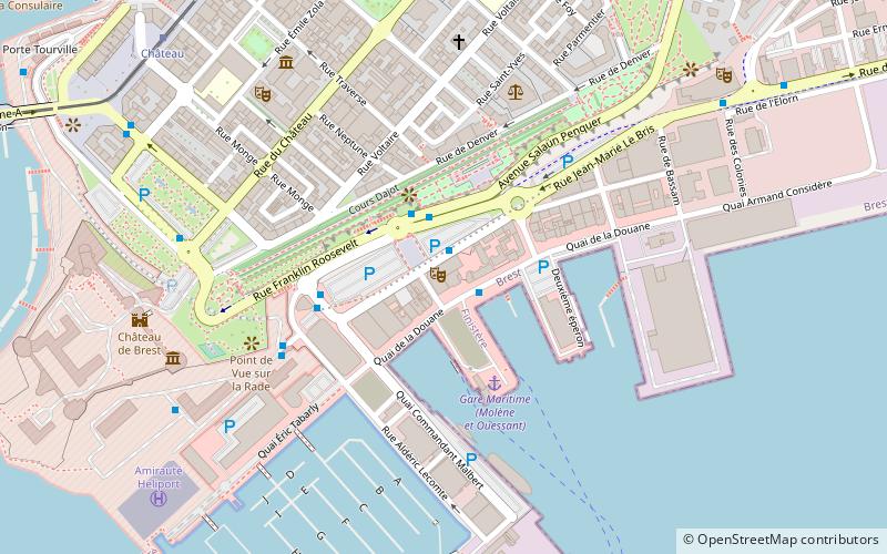 Le Fourneau location map