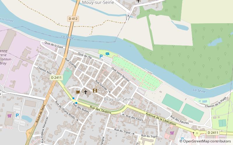 Bray-sur-Seine location map