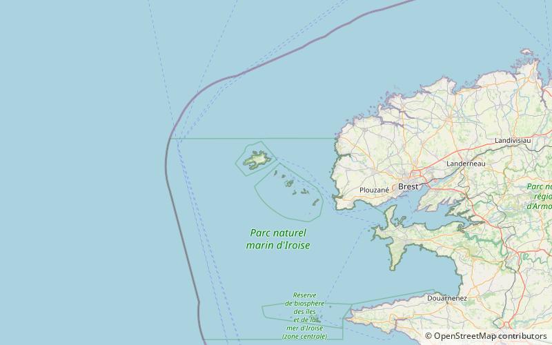 bannec reserve naturelle nationale diroise location map