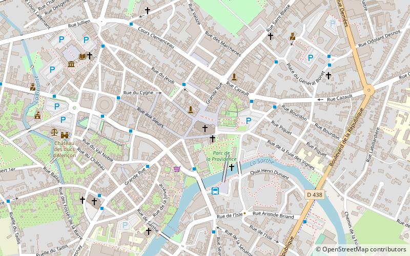 Basilica of Notre-Dame d'Alençon location map