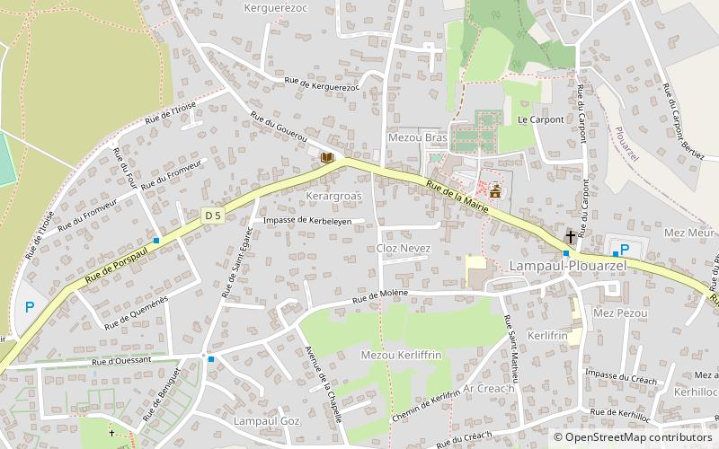 Lampaul-Plouarzel location map