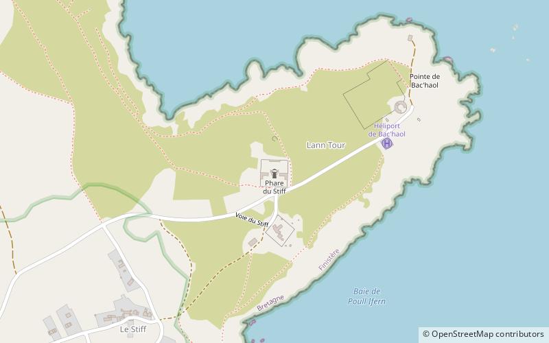 Phare du Stiff location map