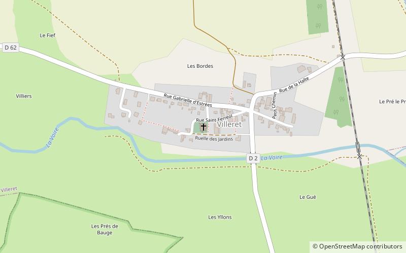 Saint Ferréol Church location map