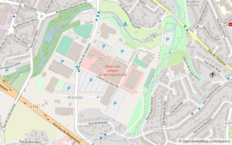 Palais des congrès et des expositions location map