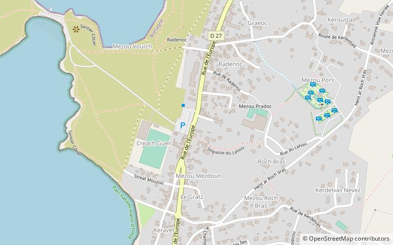 Porspoder location map