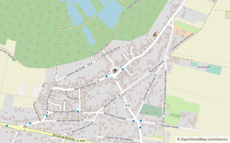 Église Saint-Germain d'Itteville location map