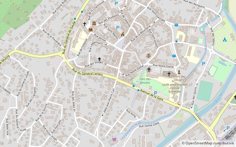 Tour des Forgerons location map