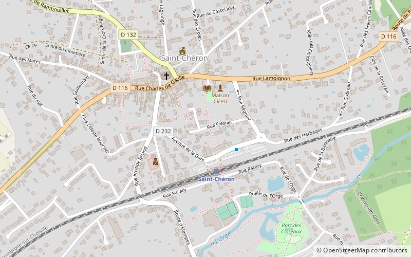 Saint-Chéron location map