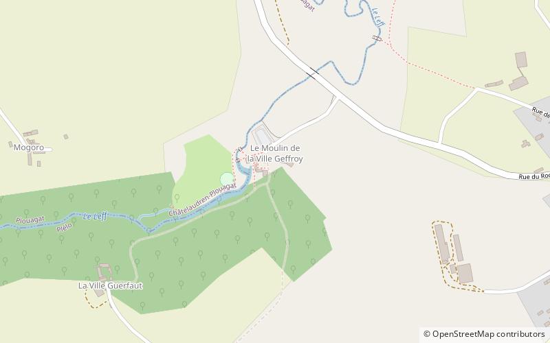 Plélo location map