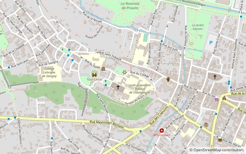 Lycée Thibaut de Champagne location map