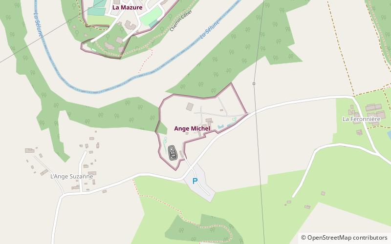 L'Ange Michel location map