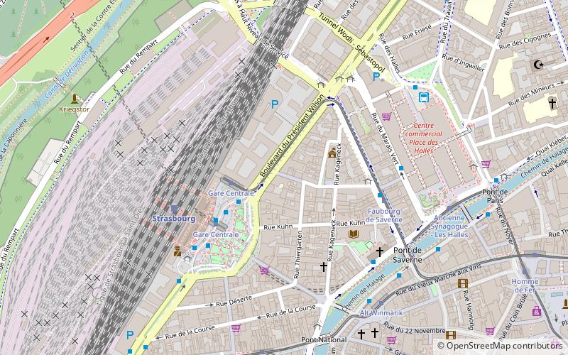 Rue Moll location map