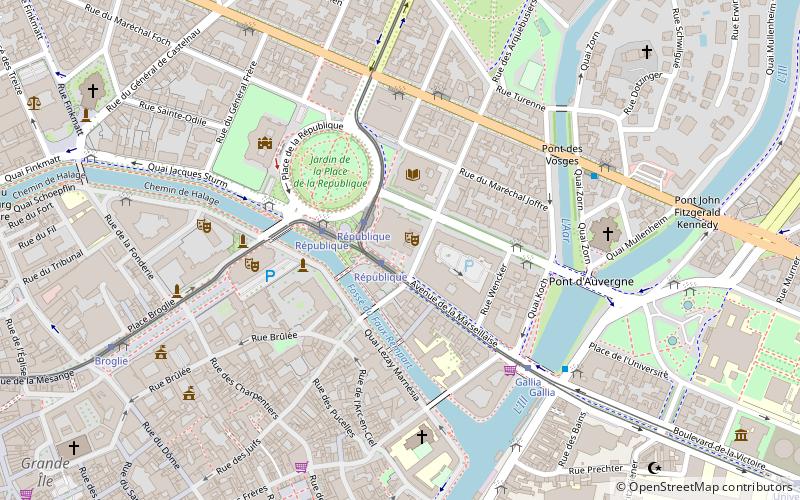 National Theatre of Strasbourg location map