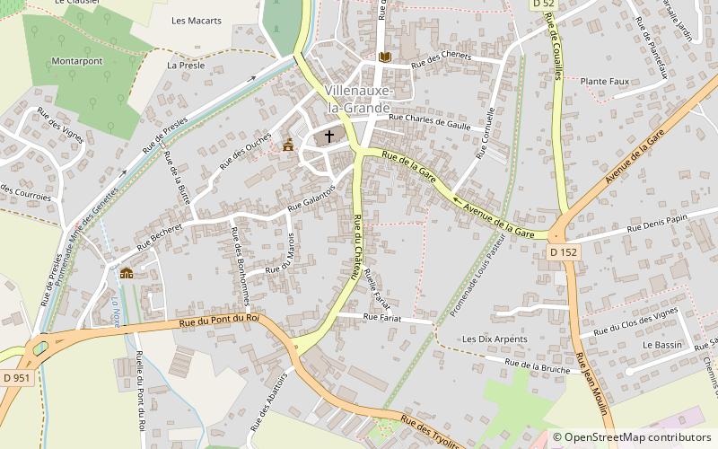 Villenauxe-la-Grande location map