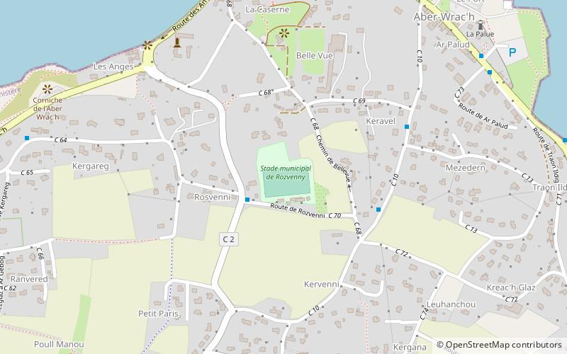 Landéda location map