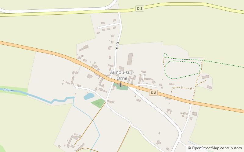 Aunou-sur-Orne location map