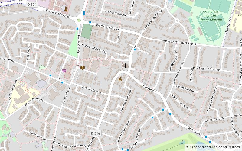 Ratusz location map