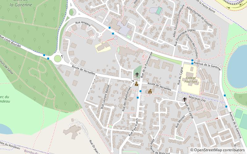 Courcouronnes location map