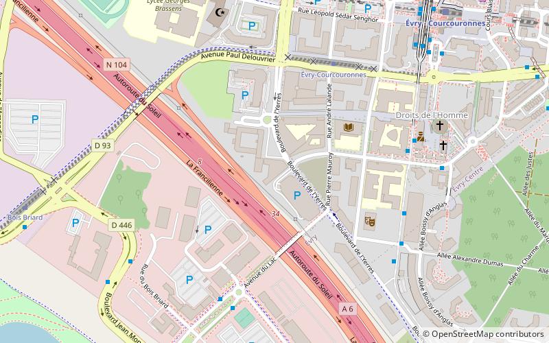 communaute dagglomeration grand paris sud evry location map