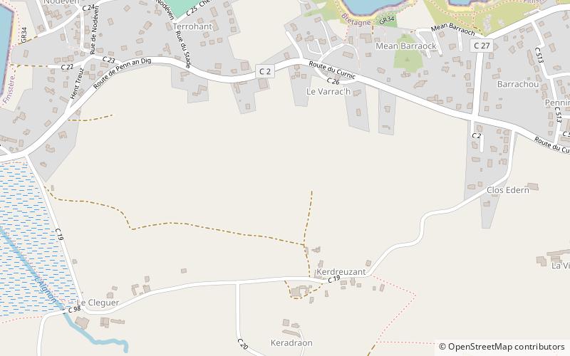 Guissény location map