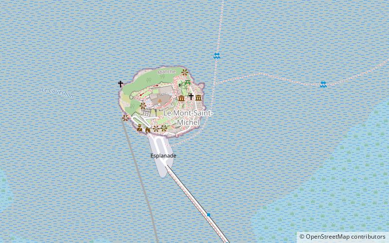 musee de la mer et de lecologie mont saint michel location map