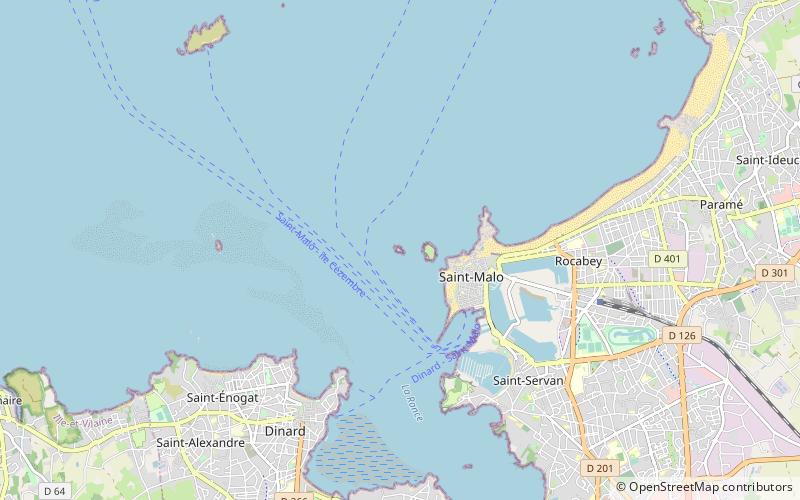 Fort du Petit Bé location map