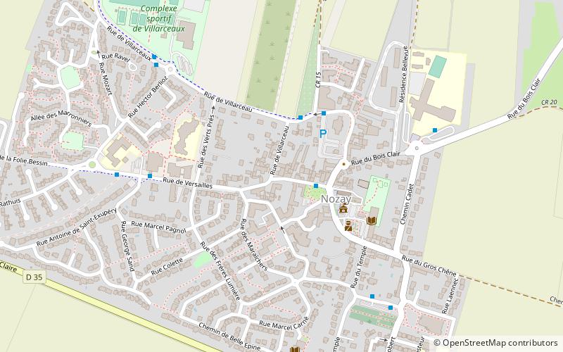 Mairie de Nozay location map