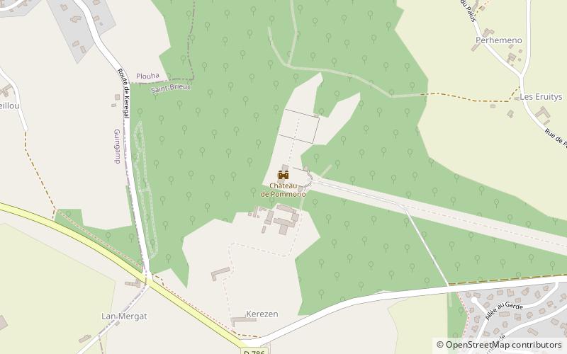 Pommorio location map