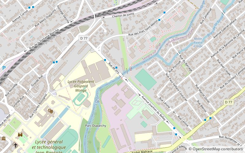 rue du bellay savigny sur orge location map