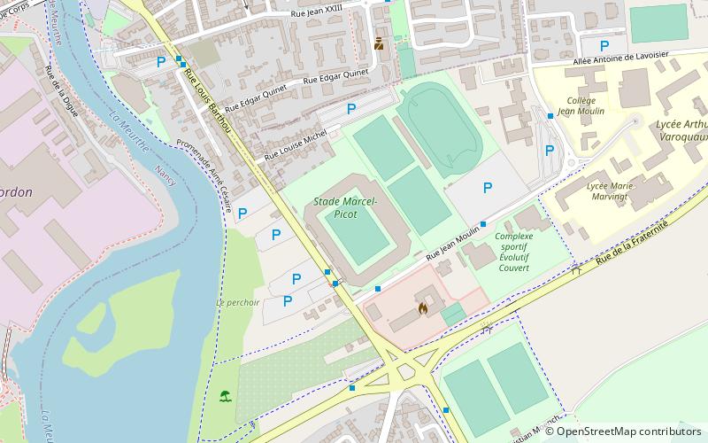 Stade Marcel Picot location map