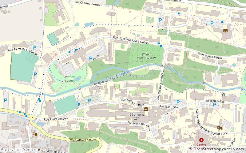 Paris-Sud University location map