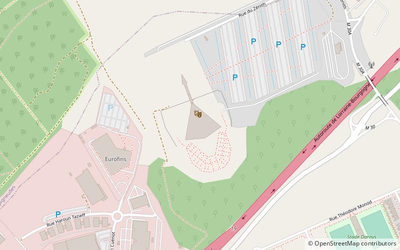 zenith de nancy location map