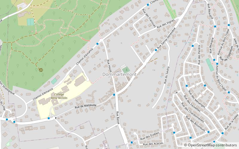 Dommartemont location map