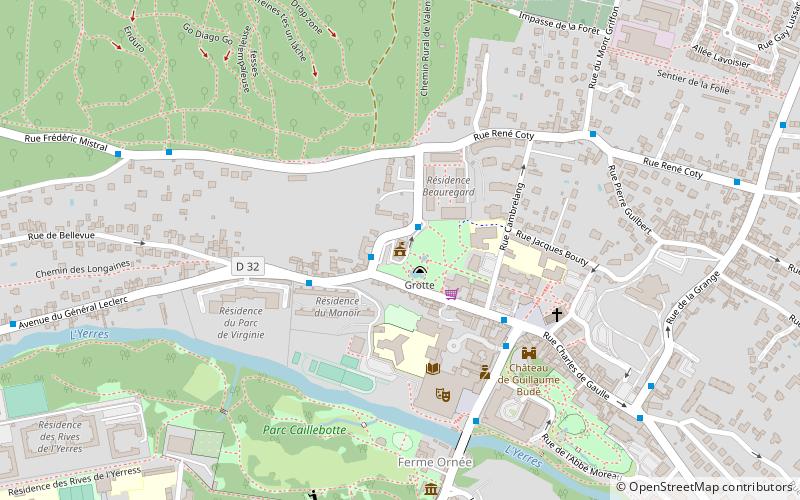 mairie de yerres location map