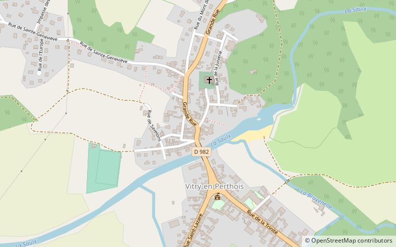 Calvaire location map