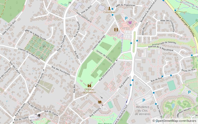 Arboretum municipal de Verrières-le-Buisson location map