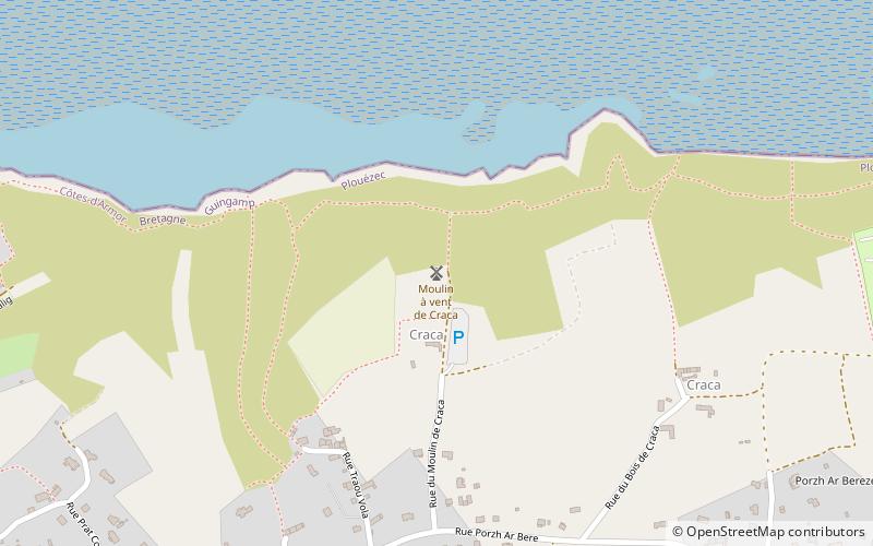 Moulin de Craca location map
