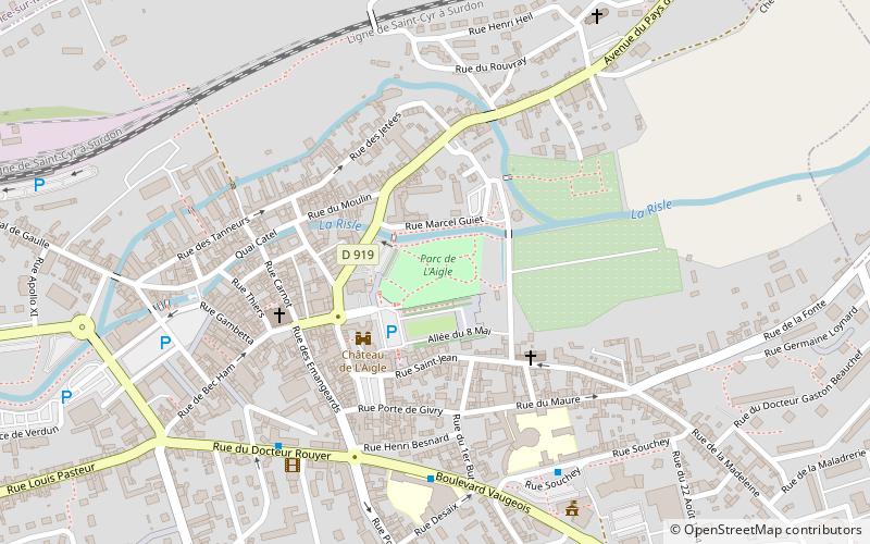 laigle location map
