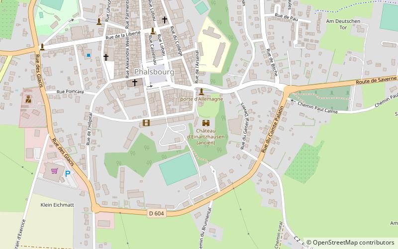 Château d'Einartzhausen location map