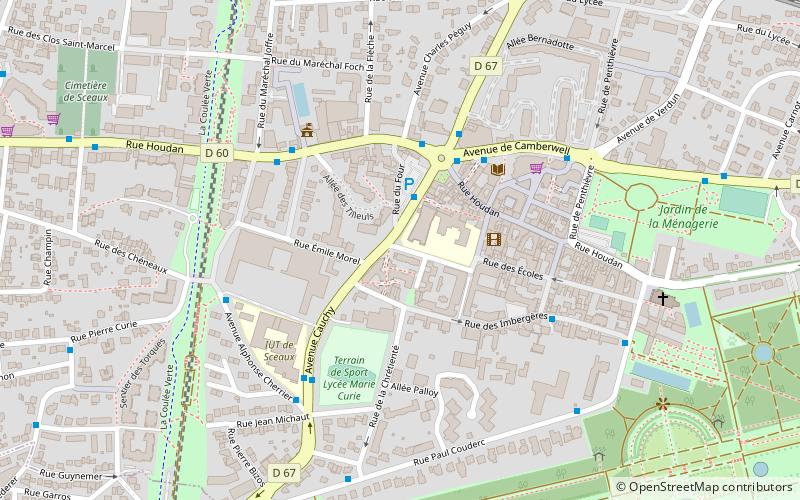 Sceaux location map