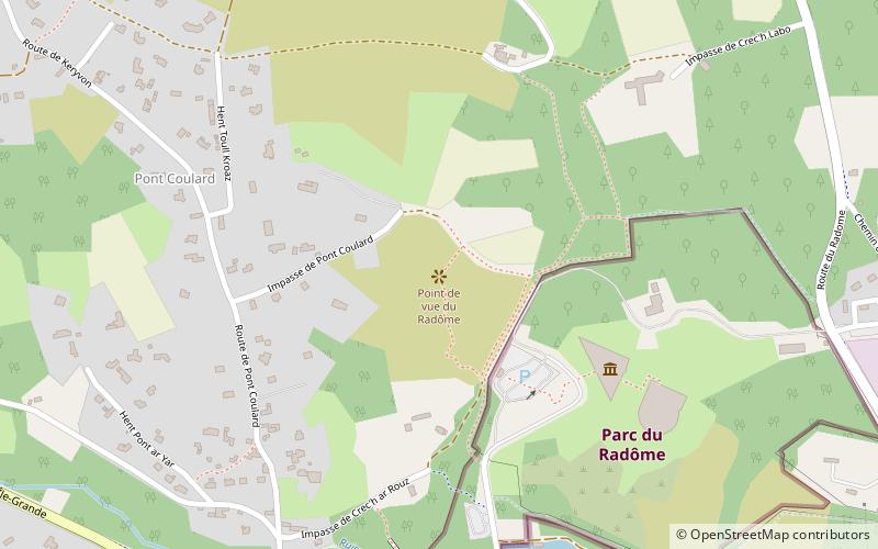 Cité des Telecoms location map