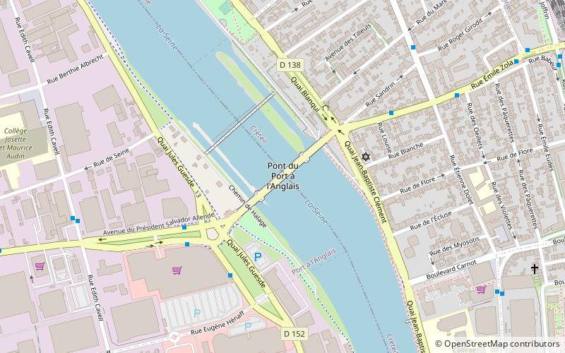 Pont du Port à l'Anglais location map