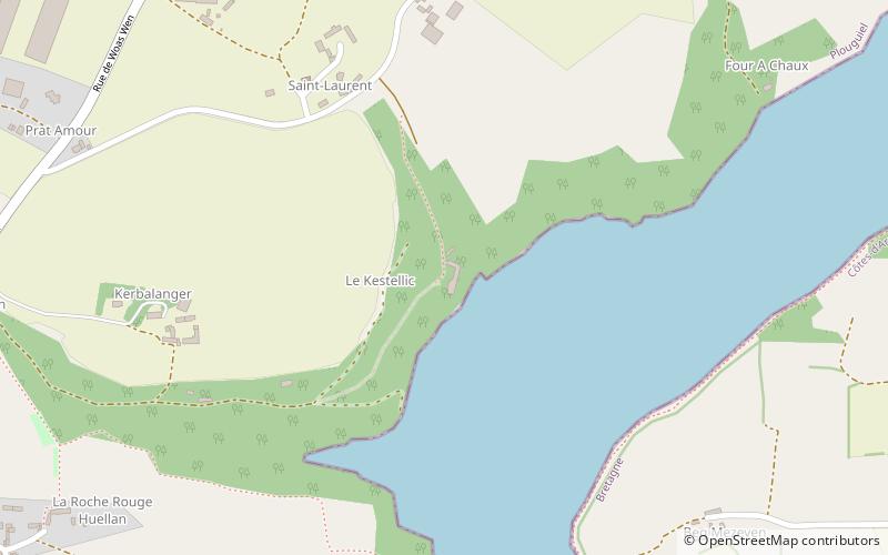 Jardin du Kestellic location map