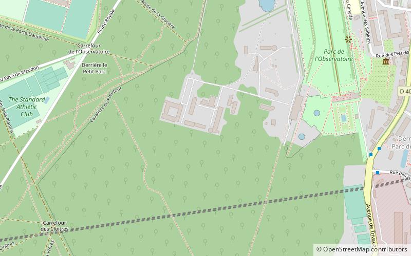 Sonnenbeobachtungsturm Meudon location map