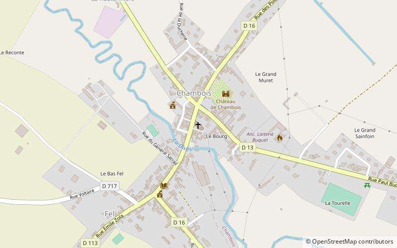 St. Martin's Church location map