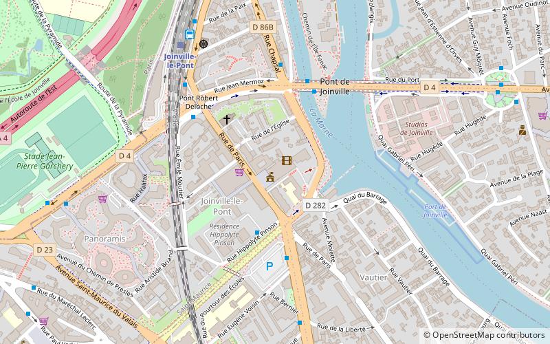 Joinville-le-Pont location map